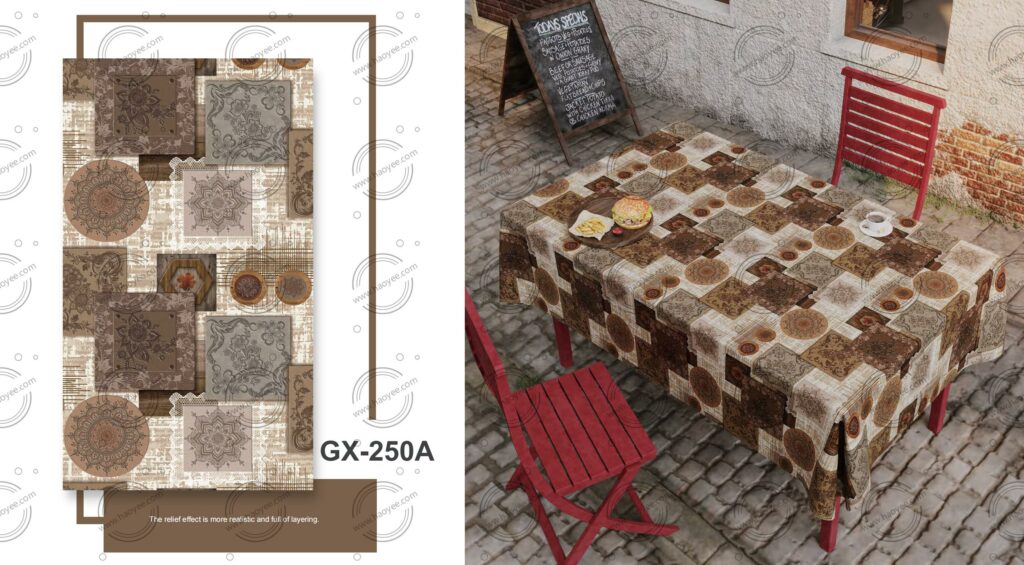 GX-250A，Canton Fair TABLECLOTH